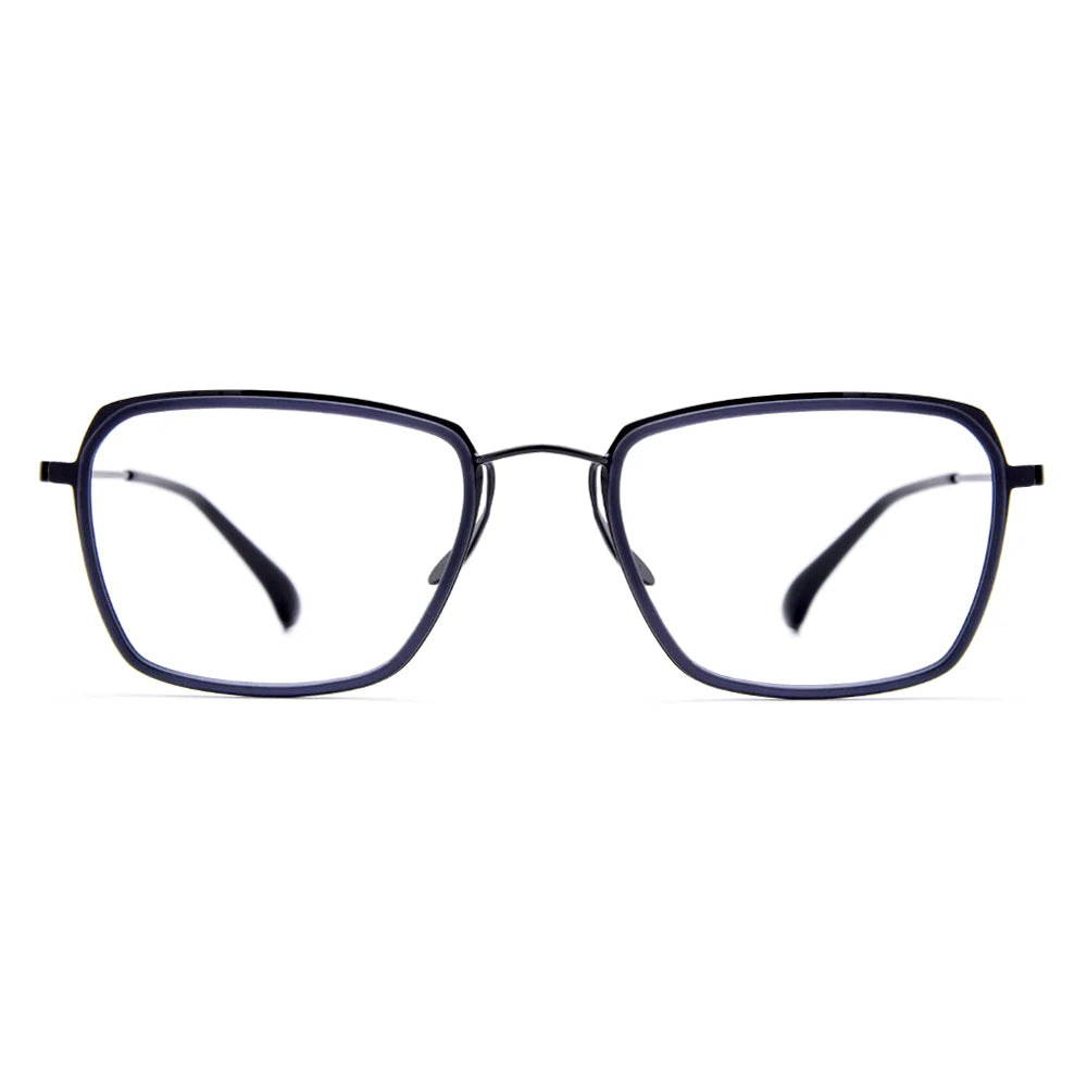 Titanium Square Glasses 7930
