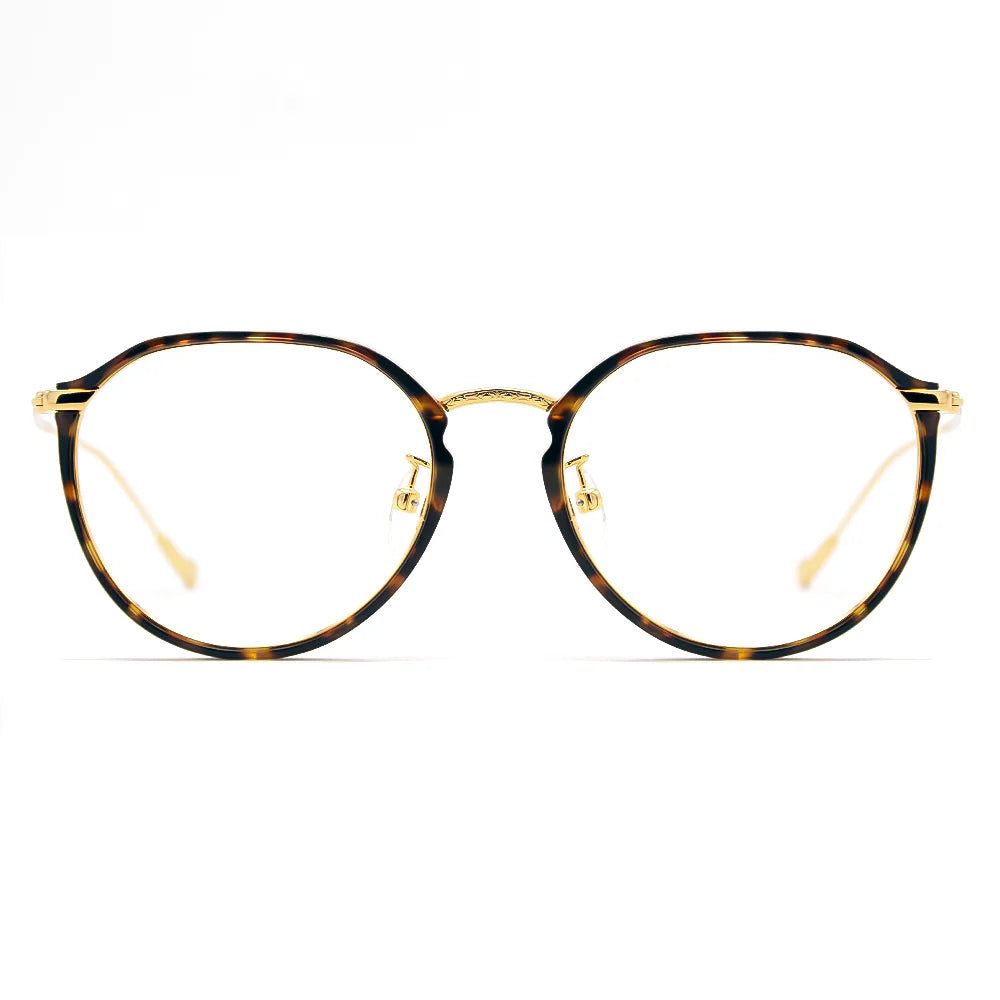 Titanium Square Glasses 7904