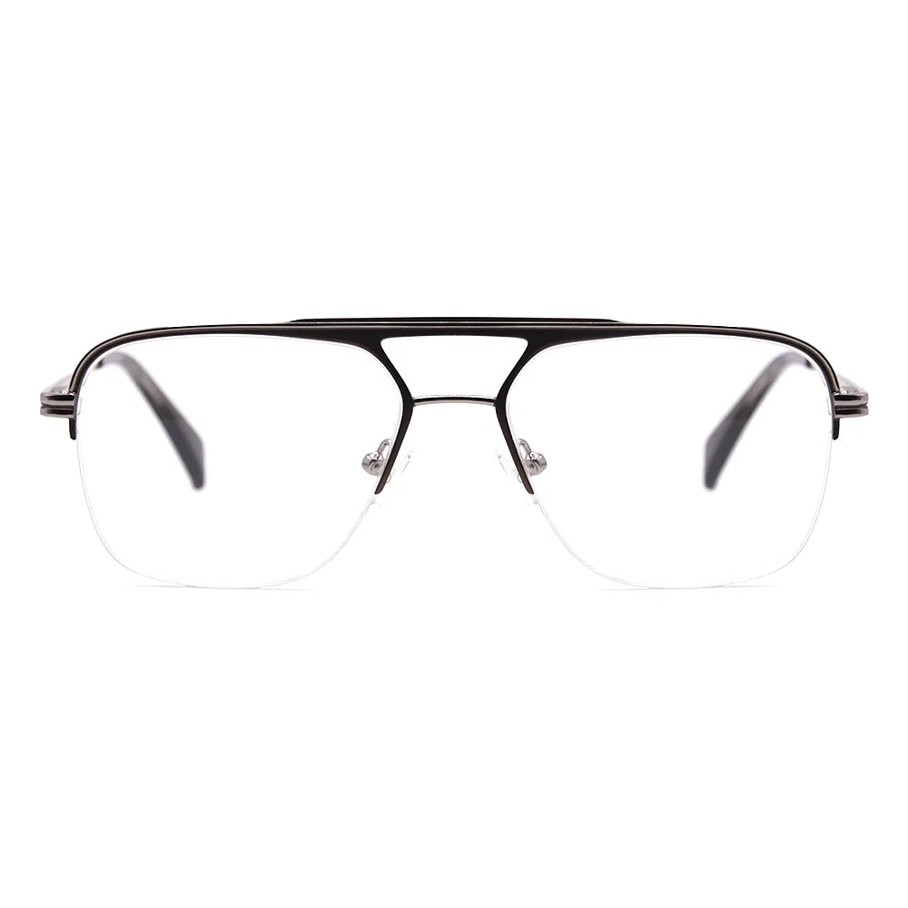 testAviator Half-Rim Glasses 7469