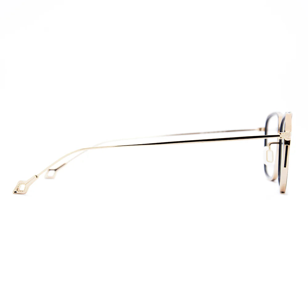 Titanium Square Glasses 7936