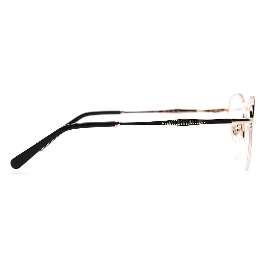 Cat Eye Half-Rim Glasses 7447