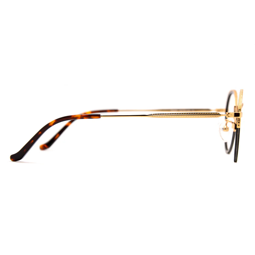 Titanium Round Glasses 7905