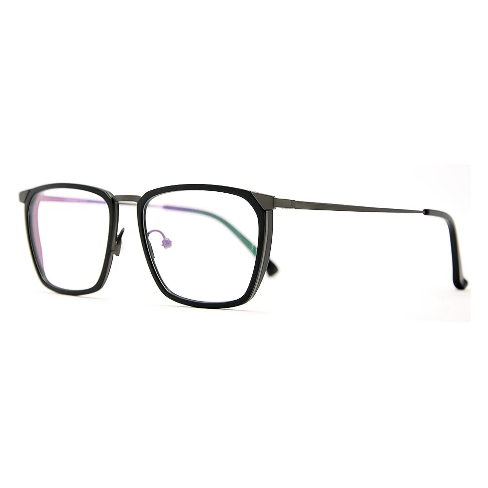 Titanium Square Glasses 7898