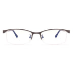 Rectangle Half-Rim Glasses 7210