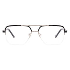 Aviator Half-Rim Glasses 7477