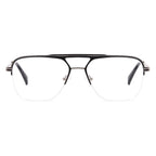 Aviator Half-Rim Glasses 7478