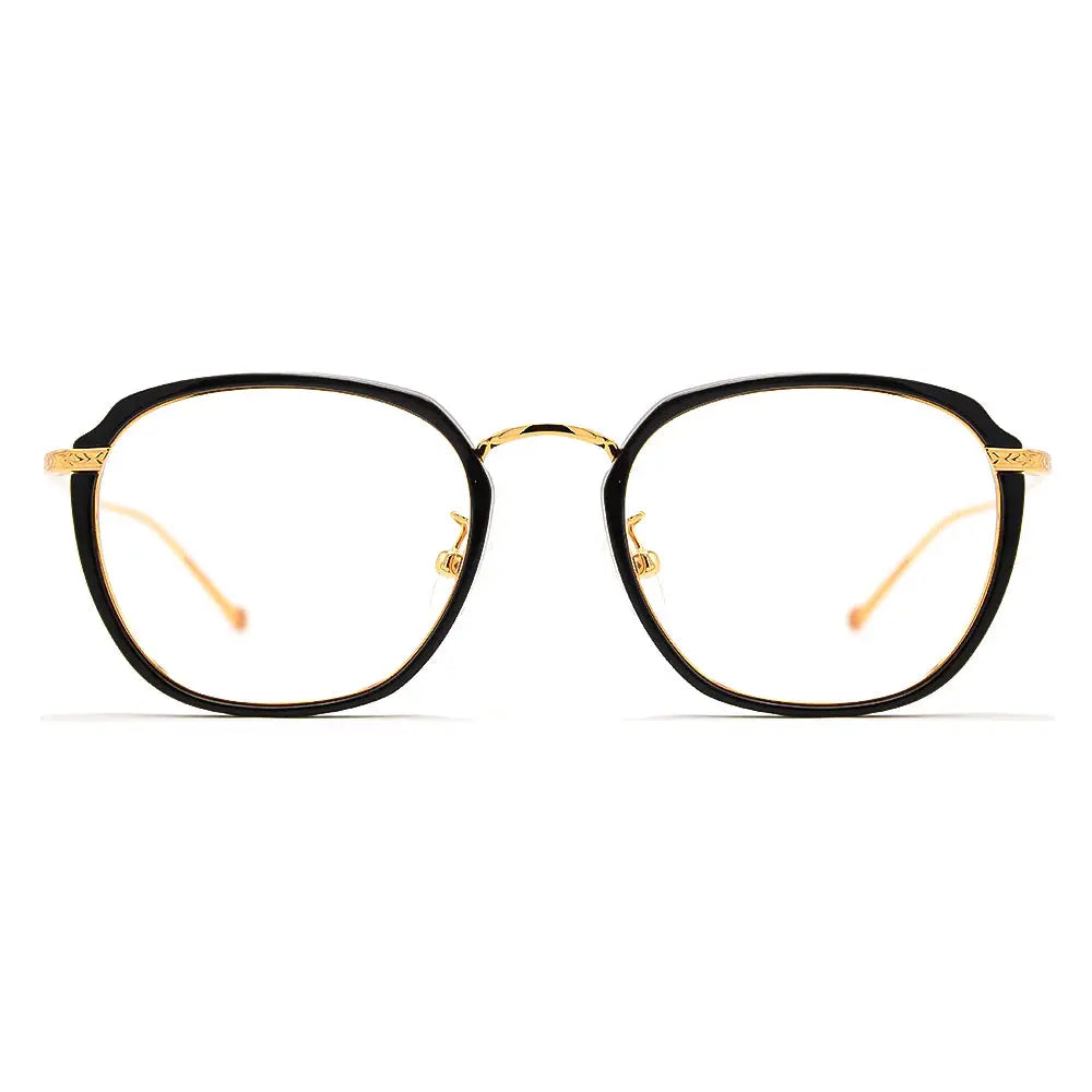 Titanium Square Glasses 7912   Square
