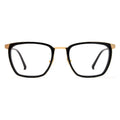 Titanium Square Glasses 7901   Square
