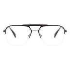 testAviator Half-Rim Glasses 7469   Aviator