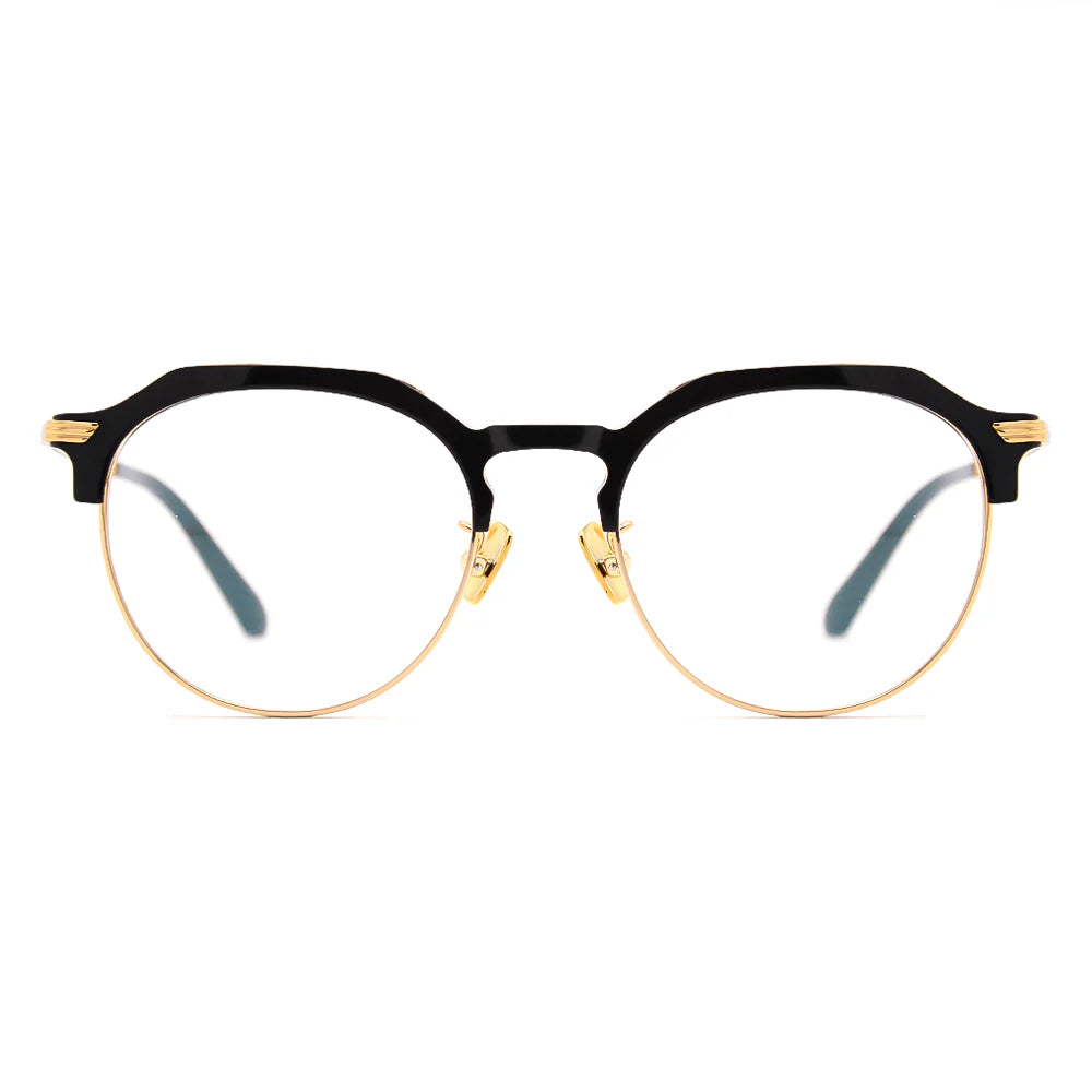 Titanium Square Glasses 7916