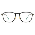 Titanium Square Glasses 7890   Square