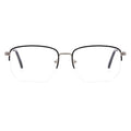 Square Half-Rim Glasses 7460   Square