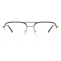 Aviator Half-Rim Glasses 7438   Aviator