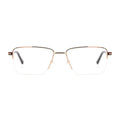 Square Half-Rim Glasses 7479   Square