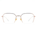 Titanium Square Half-Rim Glasses 7940   Square