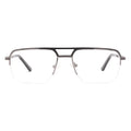 Aviator Half-rim Glasses 7512   Aviator