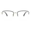 Square Half-Rim Glasses 7456   Square