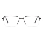 Square Half-Rim Glasses 7492   Square