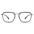 Titanium Square Glasses 7935   Square
