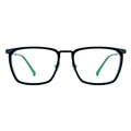 Titanium Square Glasses 7899   Square