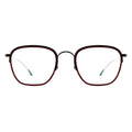 Titanium Square Glasses 7911   Square