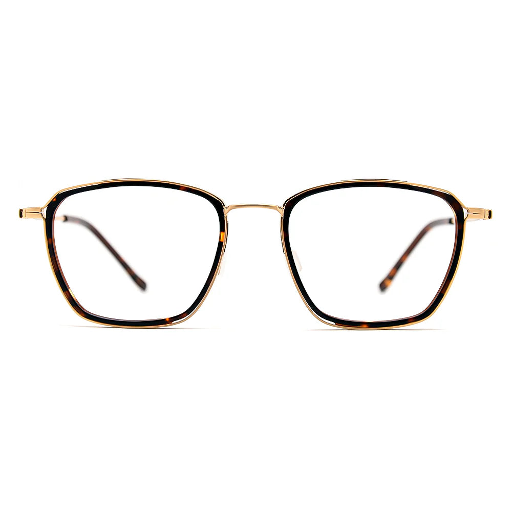 Titanium Square Glasses 7910