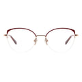 Cat Eye Half-Rim Glasses 7442   Cat Eye