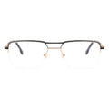 Aviator Half-Rim Glasses 7465   Aviator