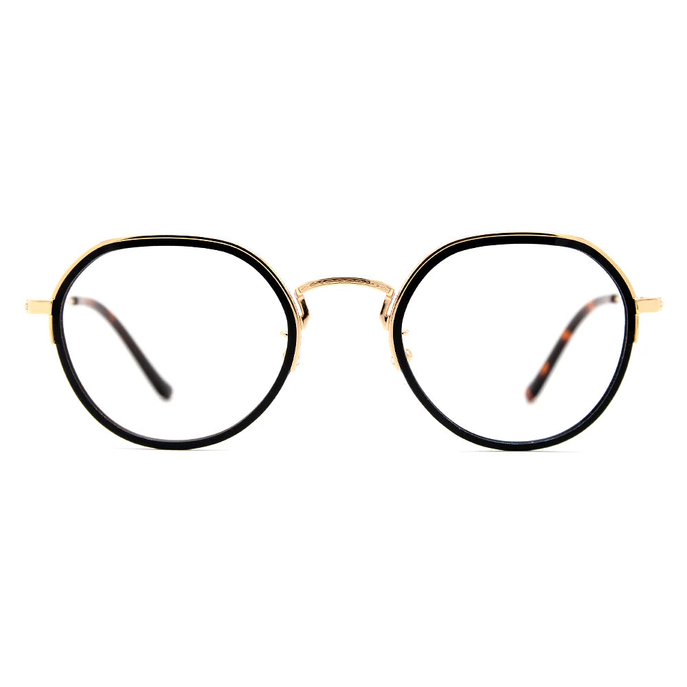 Titanium Round Glasses 7905