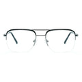Aviator Half-Rim Glasses 7440   Aviator