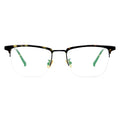 Titanium Half-Rim Glasses 7939   Square