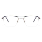 Aviator Half-Rim Glasses 7464