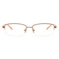 Half Rim Glasses 6709   Square