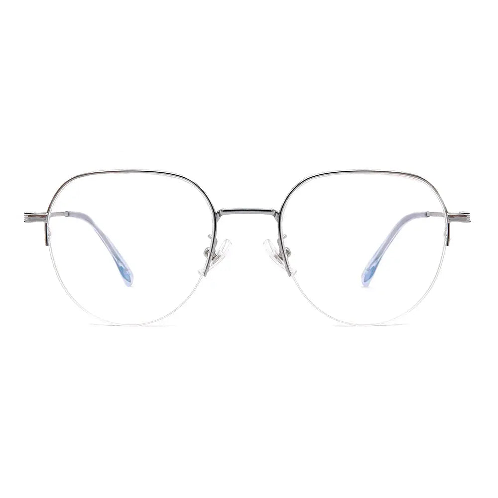 Square Half-Rim Glasses 7794   Square