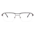 Aviator Half-Rim Glasses 7450   Aviator
