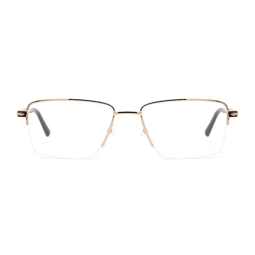 Square Half-Rim Glasses 7479   Square