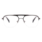 testAviator Half-Rim Glasses 7469