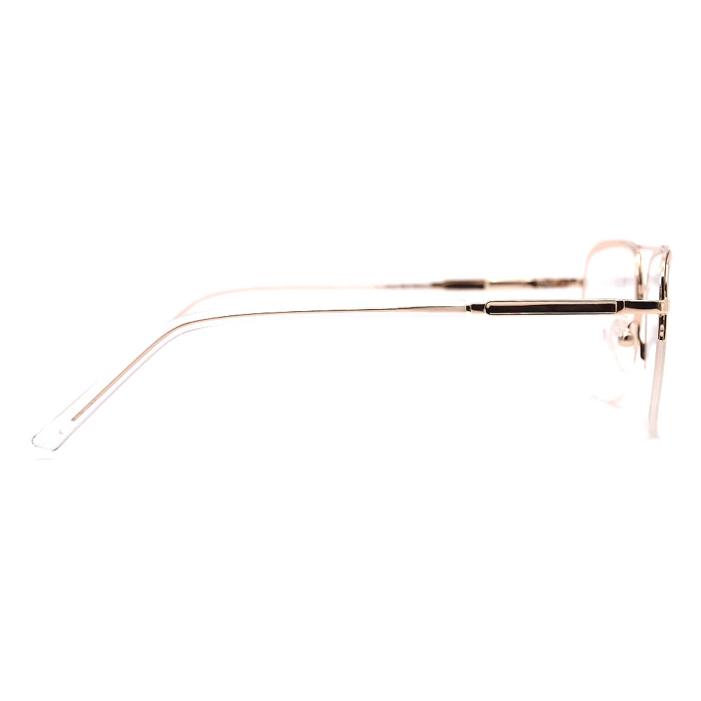 Aviator Half-Rim Glasses 7476