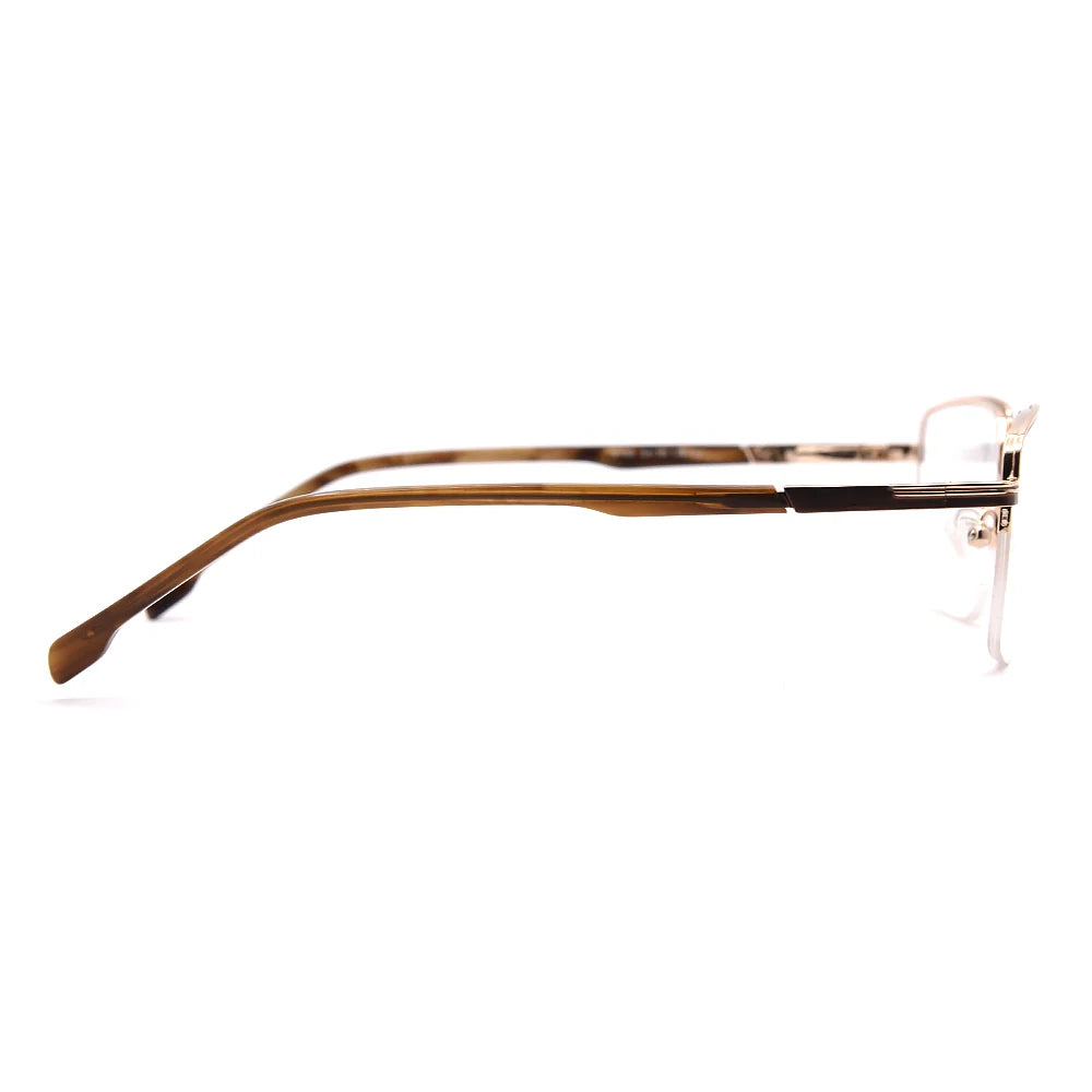 Aviator Half-Rim Glasses 7454