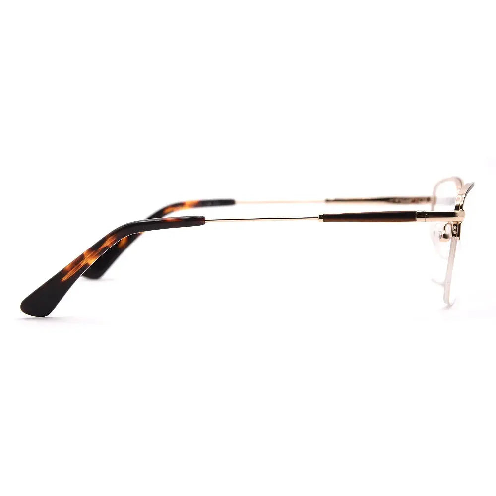 Square Half-Rim Glasses 7463   Square