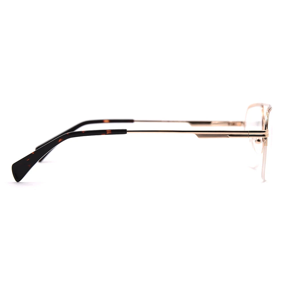 Aviator Half-Rim Glasses 7457