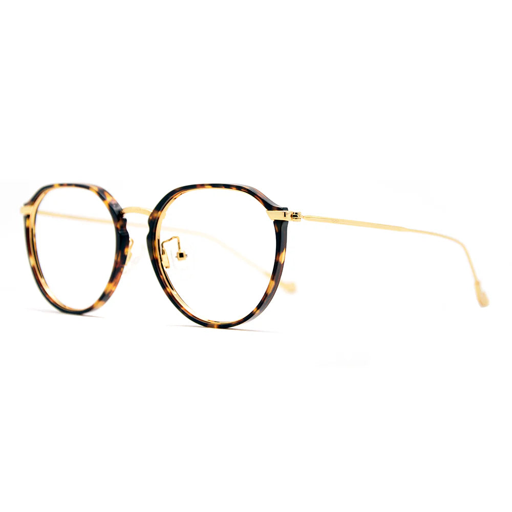 Titanium Square Glasses 7904