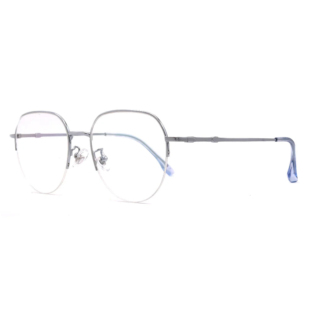 Square Half-Rim Glasses 7794