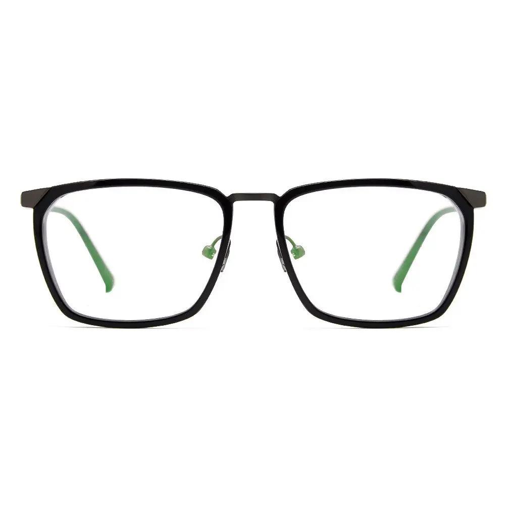 Titanium Square Glasses 7898   Square