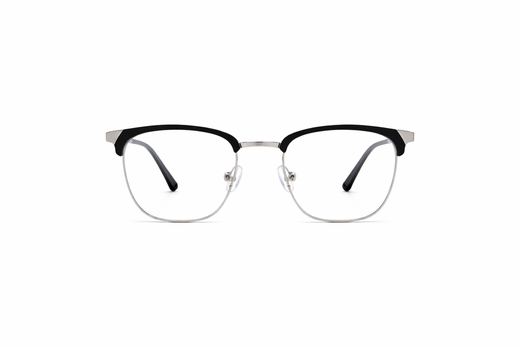 Titanium Square Glasses 7943